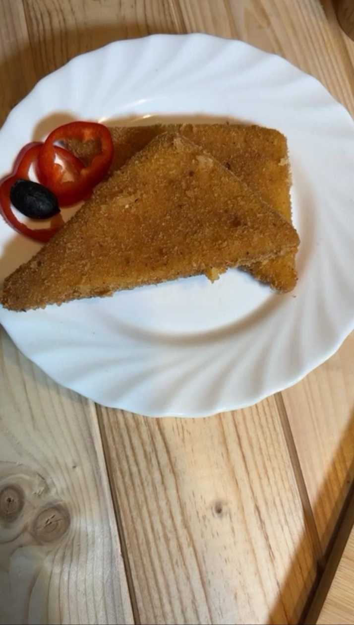 Breaded cheese