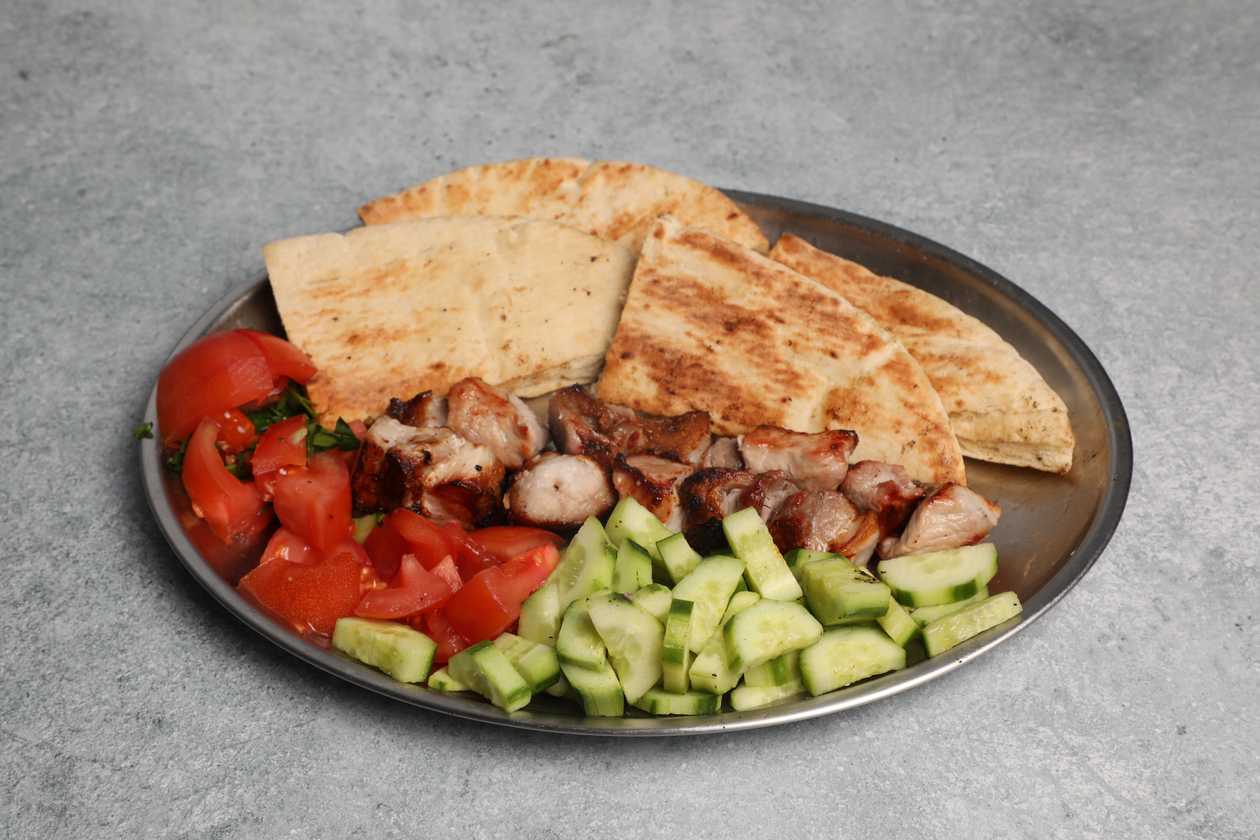 Pork Souvlaki Pita