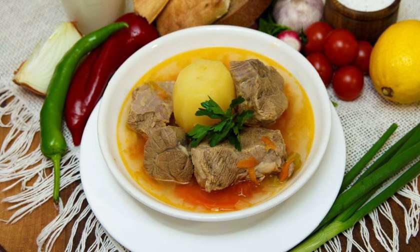 Boiled calf