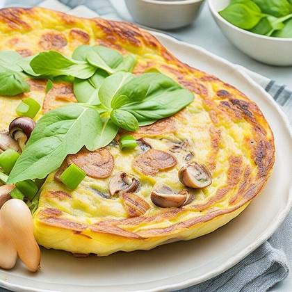Omelette with Mushrooms