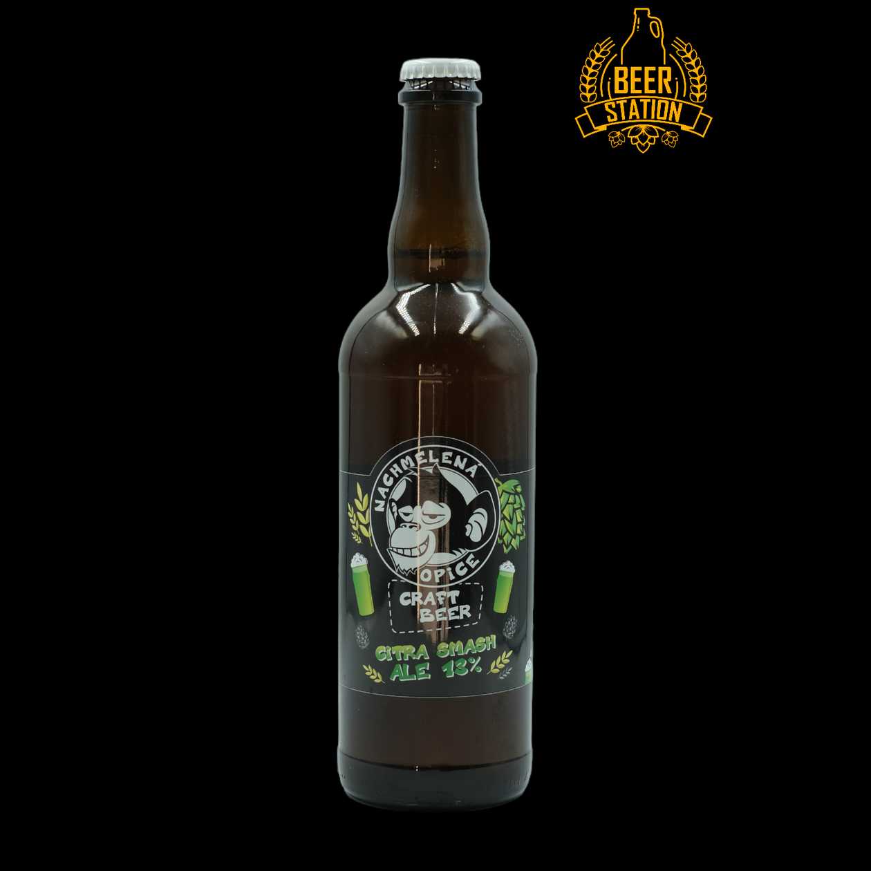 Citra SMASH Ale 13° (Nachmelená Opice) 0.75L
