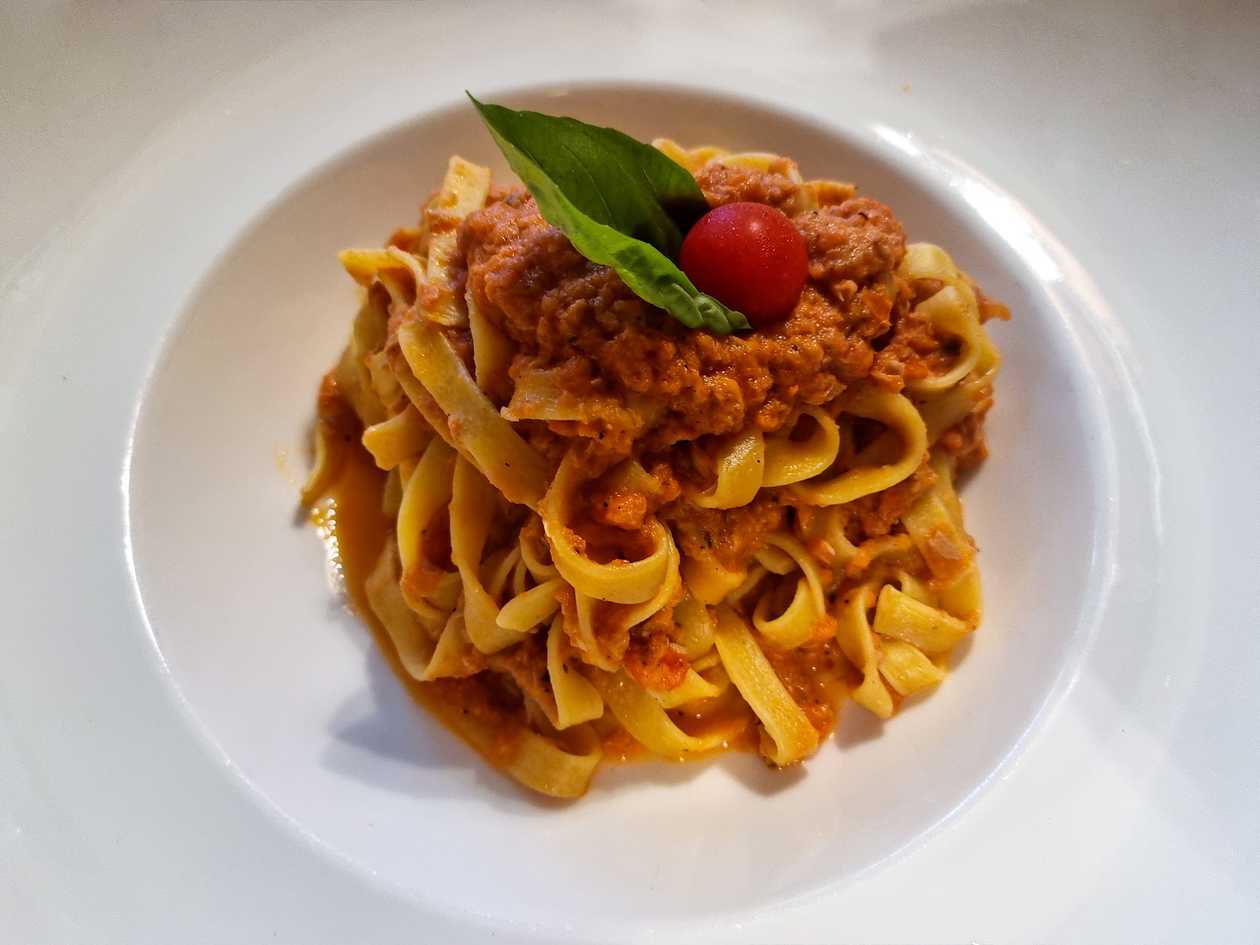 Penne Tuna Pesto