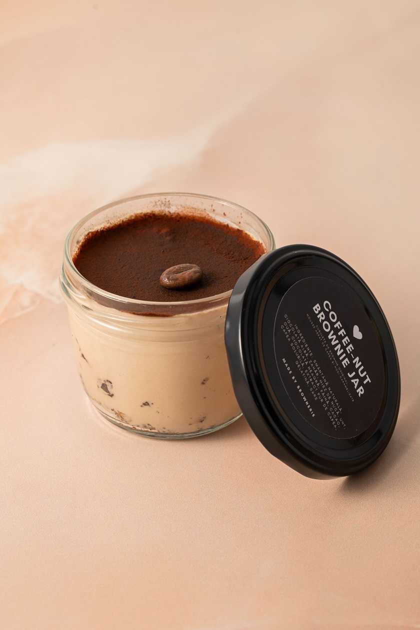 Coffee-Nut Brownie Jar