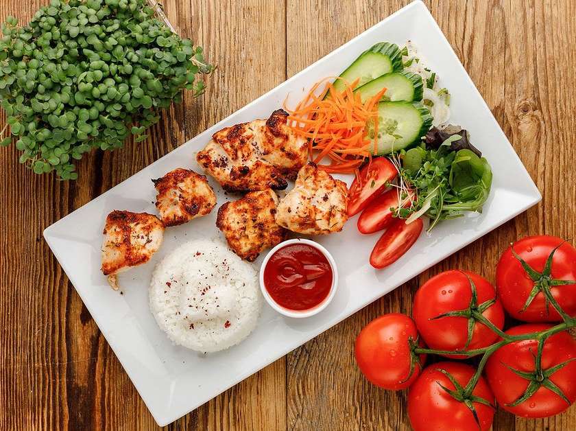 Chicken shaslik