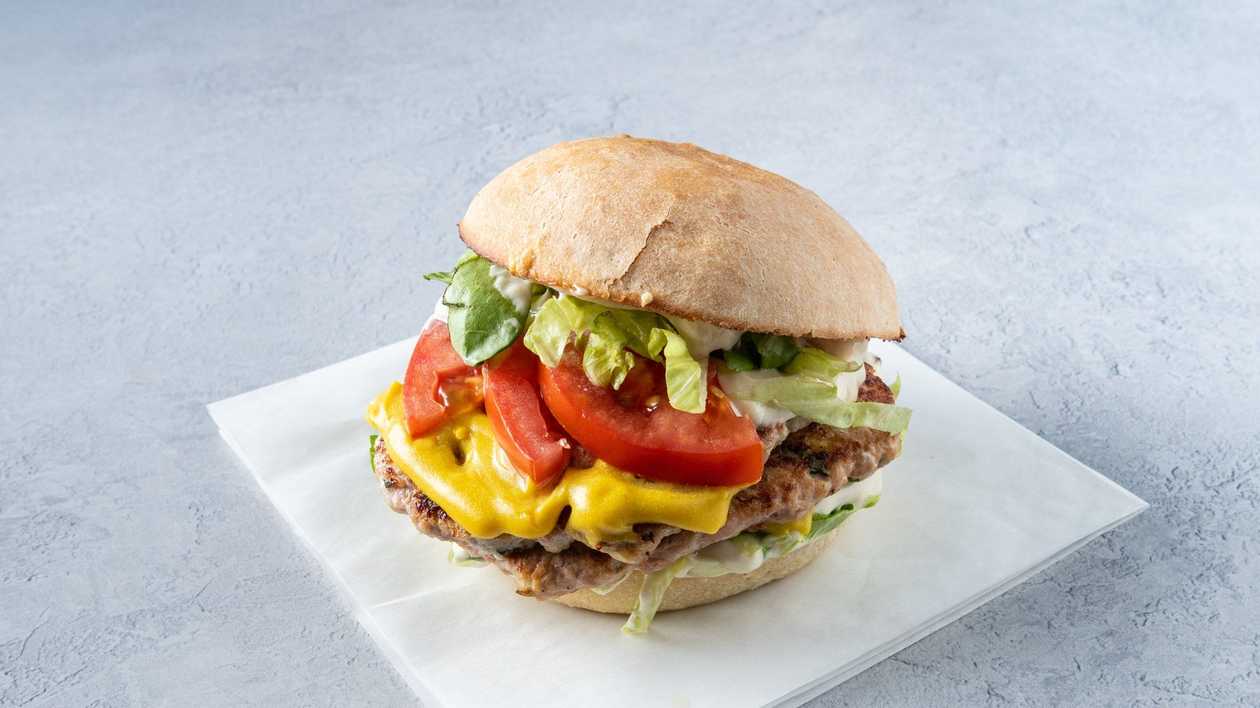 Double Chicken Burger