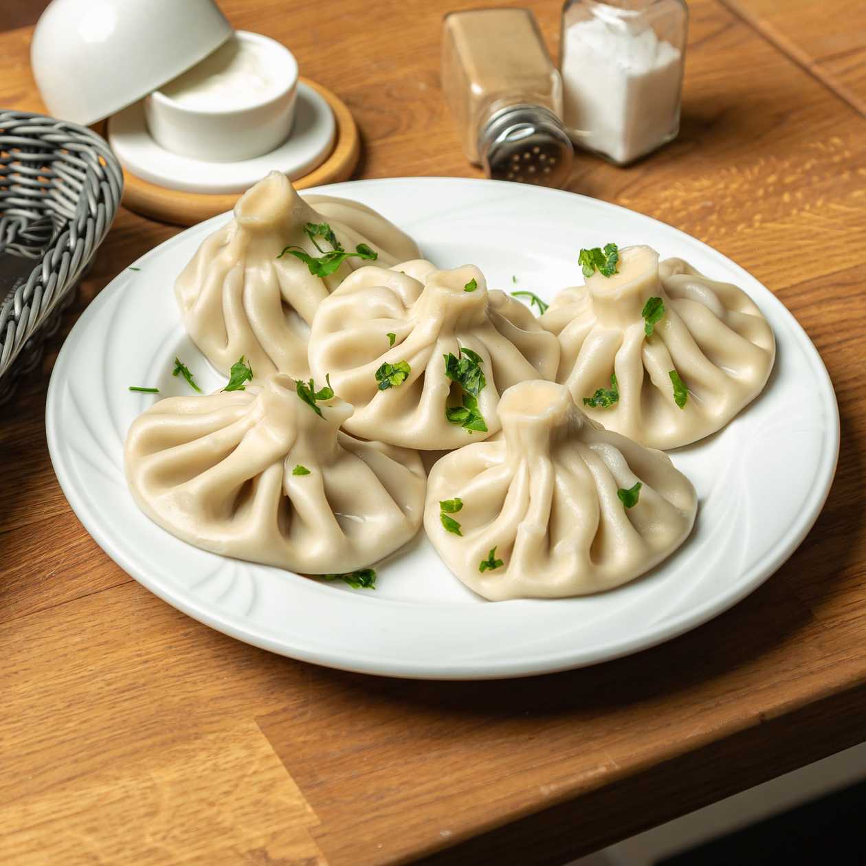 Chinkali z mięsem