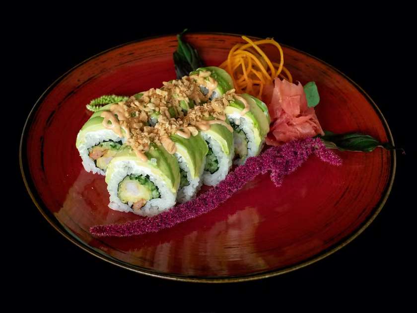 Peanut Dragon Uramaki