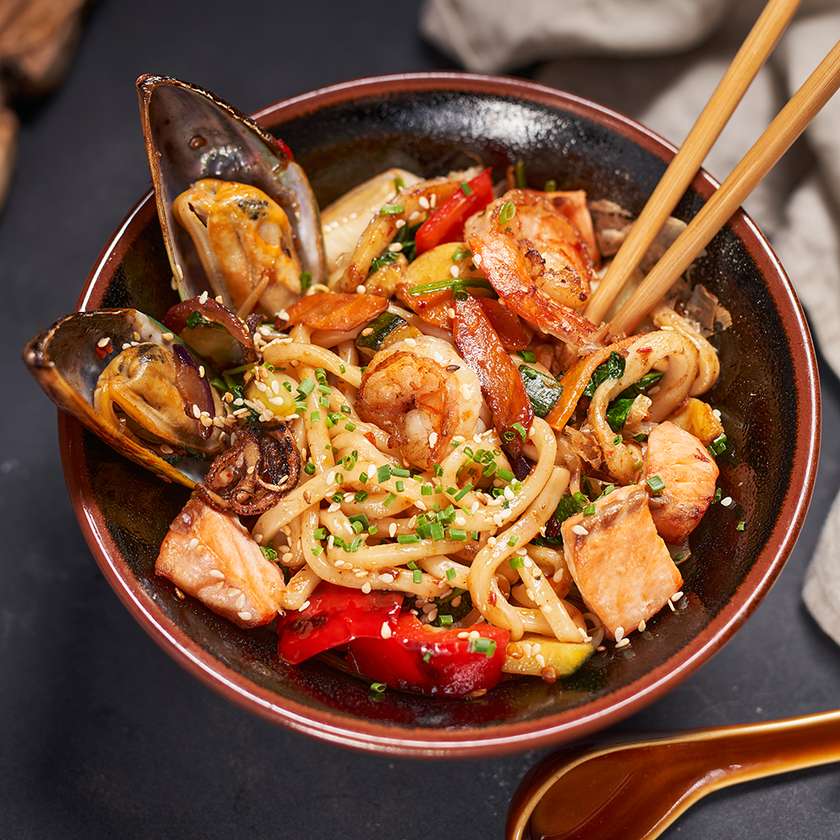Seafood Udon