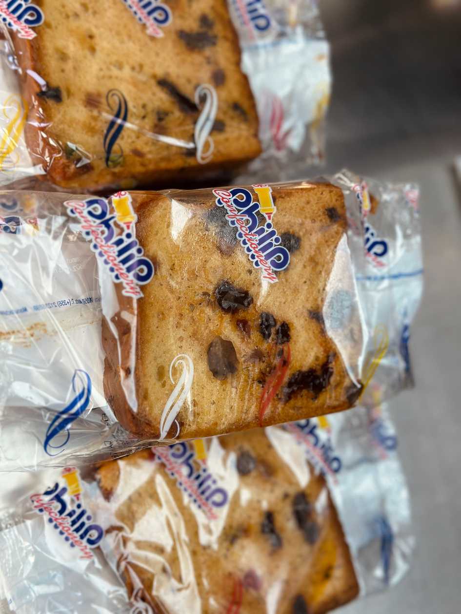 Slice Fruit Cake