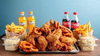 Crispy Wing Combo (4 Persons)