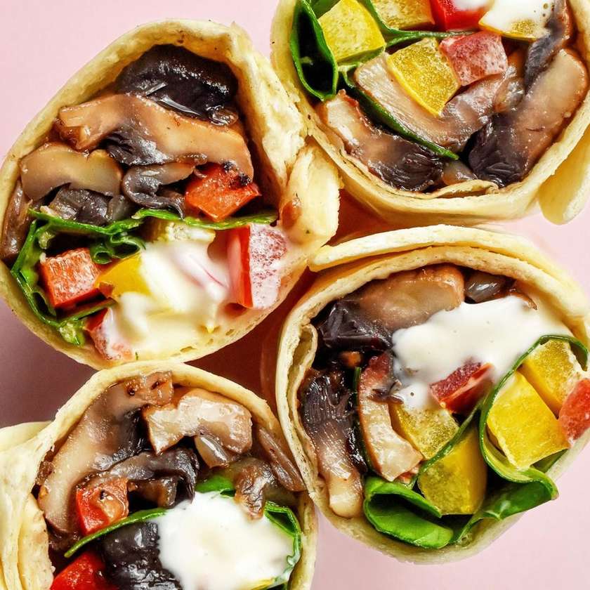 Wild Mushroom Wrap