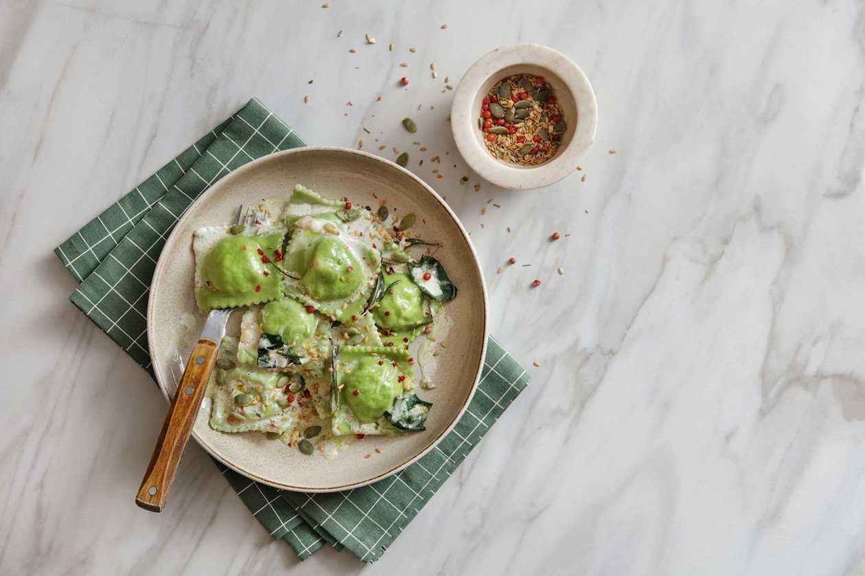 Ravioli di Ricotta e Spinaci Butter an Sage