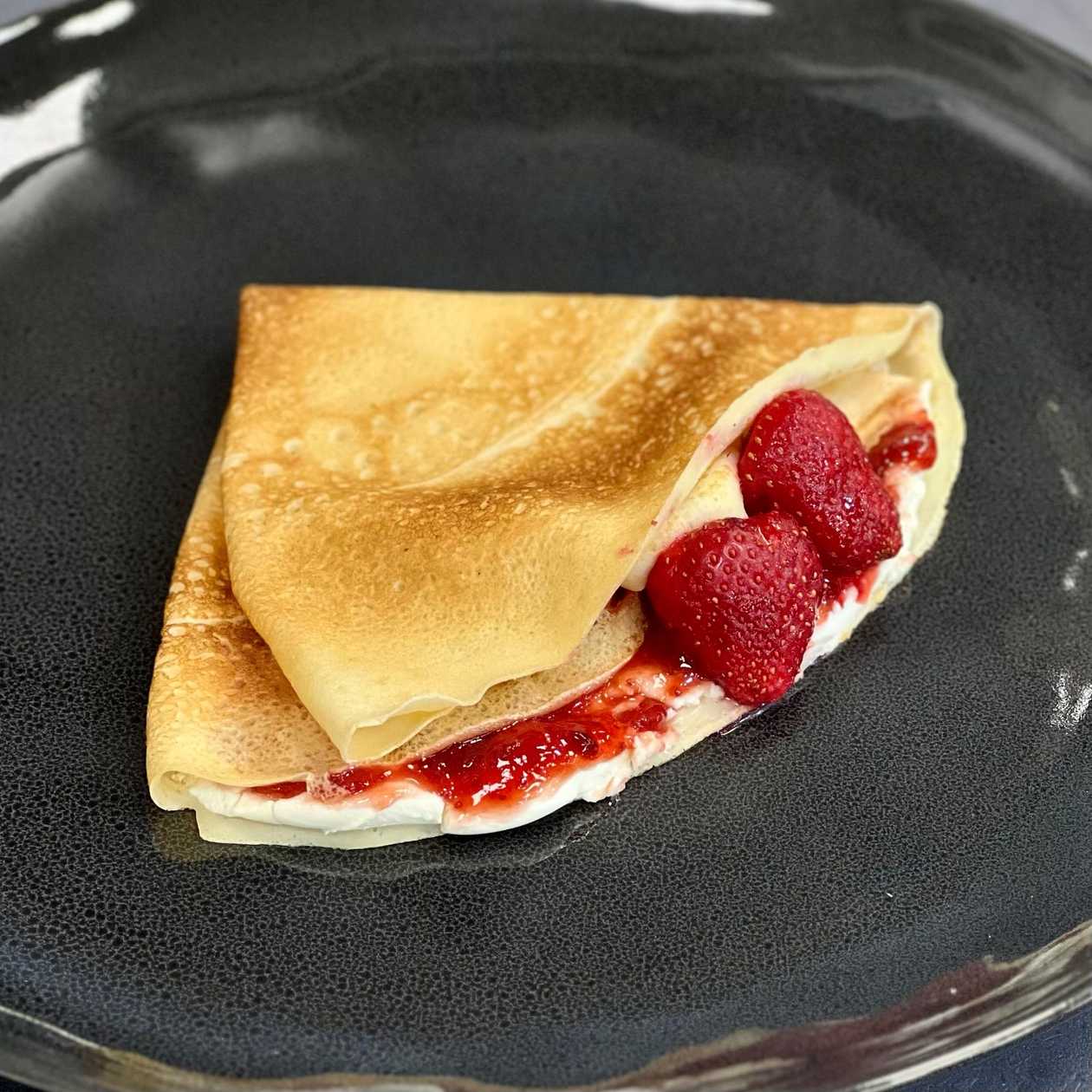 Crêpe Fresa Mascarpone