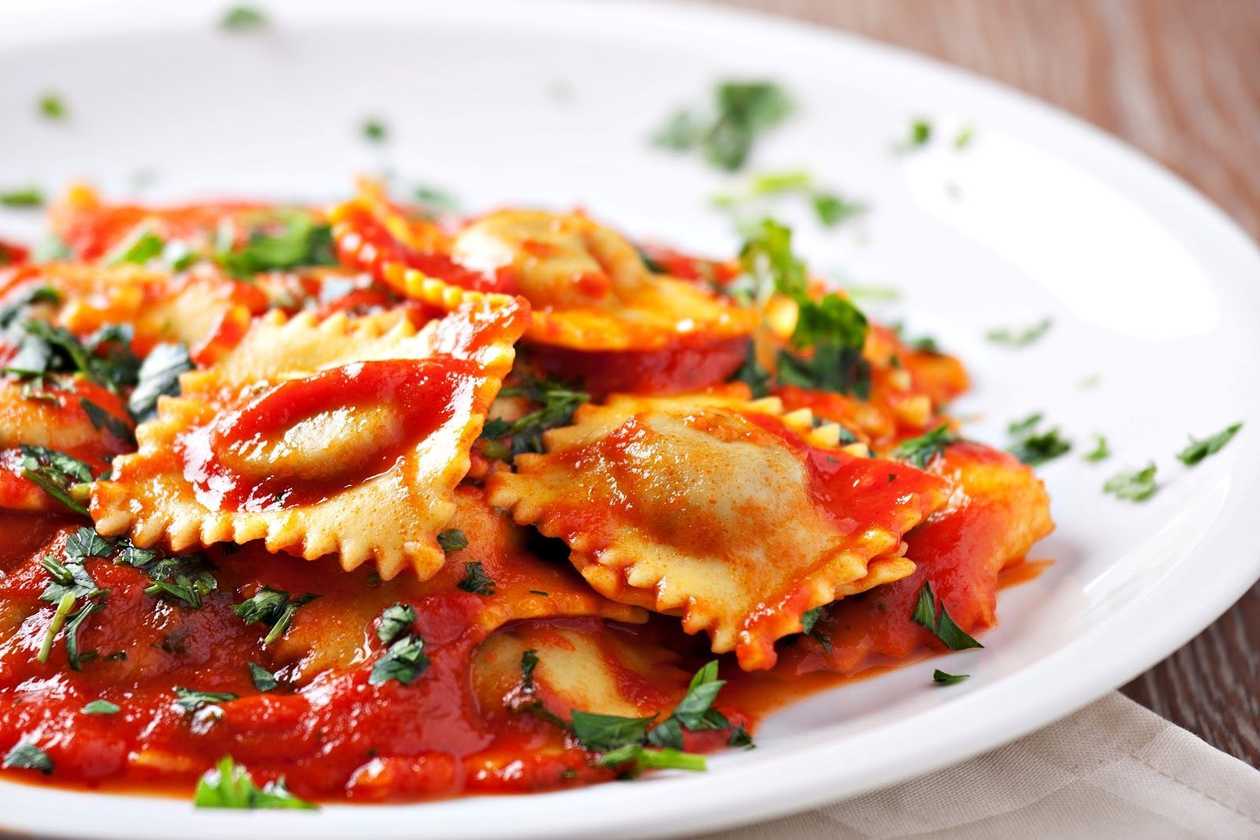 Ravioli di Pollo Rose