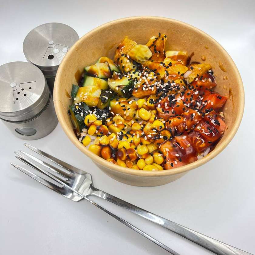 Poke With Vegetables