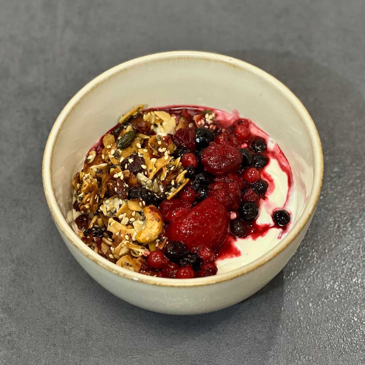 Řecký jogurt Fruta Paleo