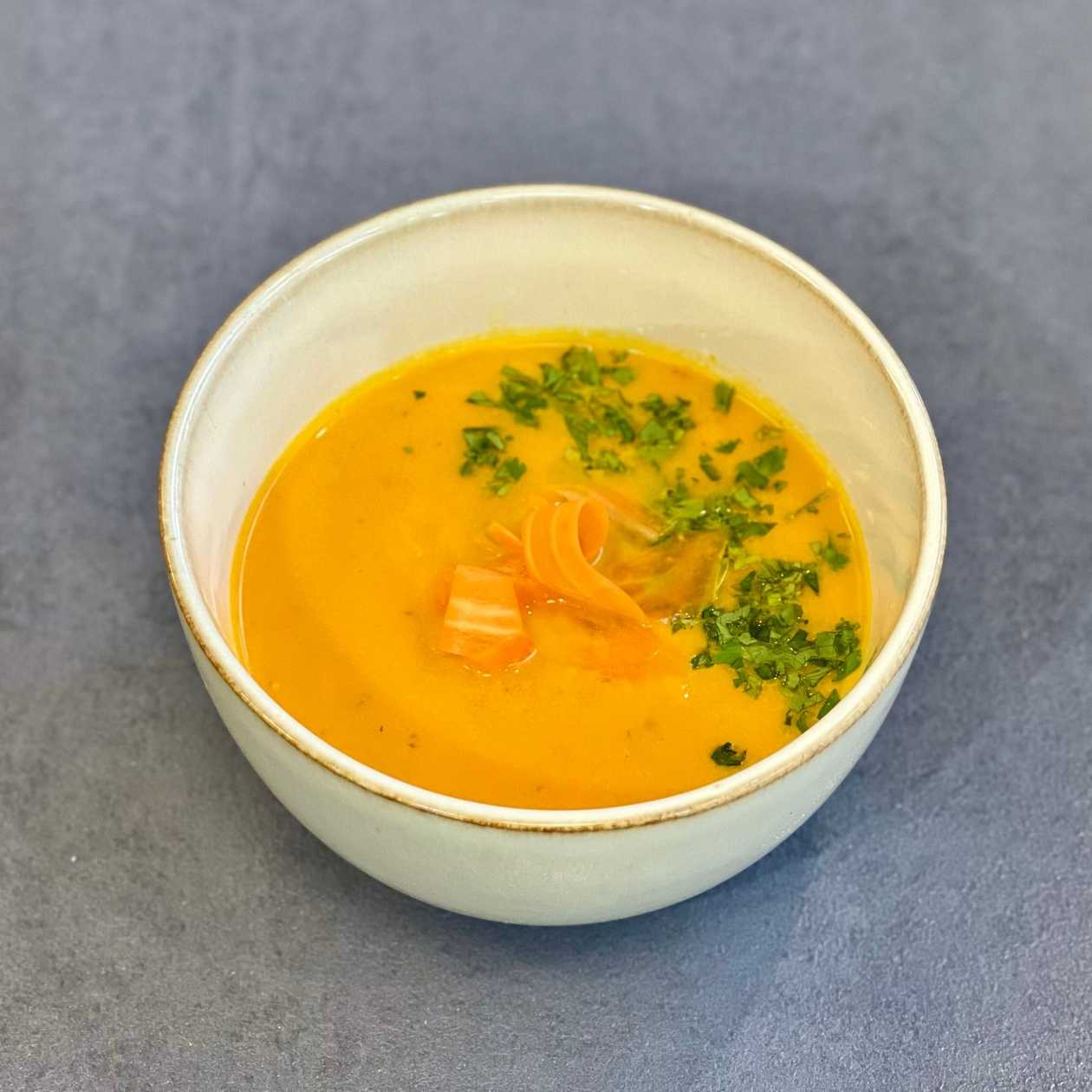 Carrot cream with ginger (350ml)
