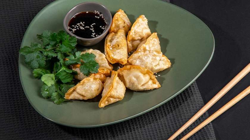 Gyoza with chiken