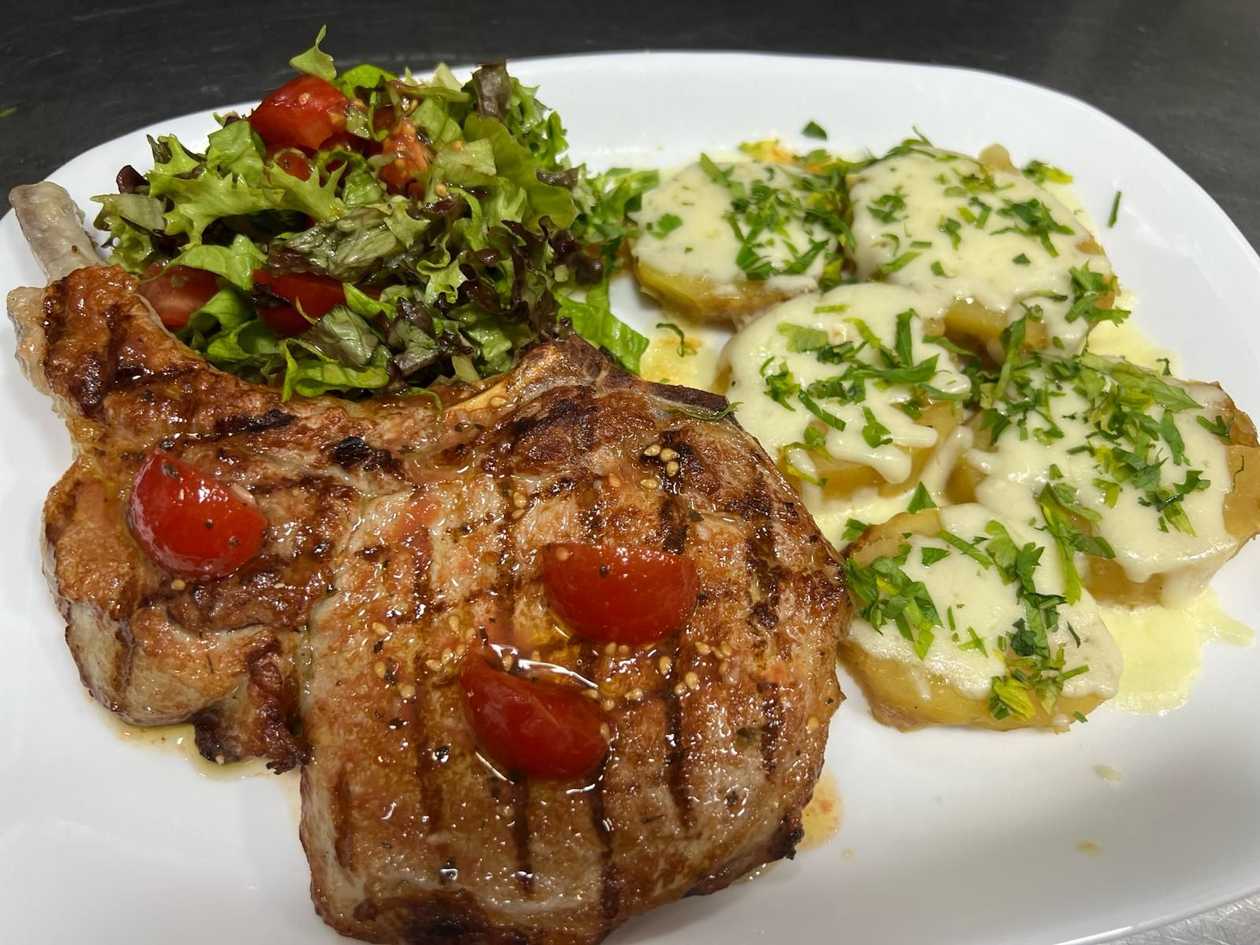 Tomahawk de Porc Fragezit