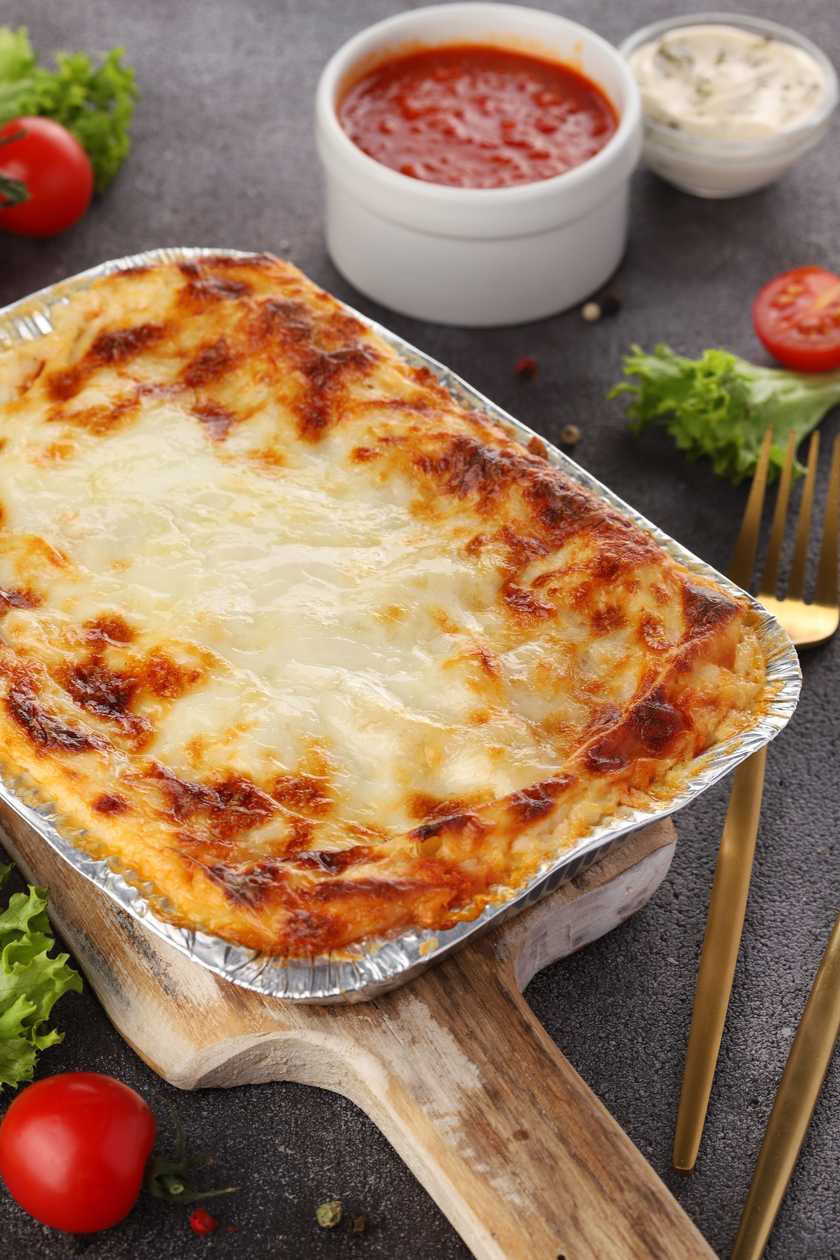 Frozen Lasagna with Pork