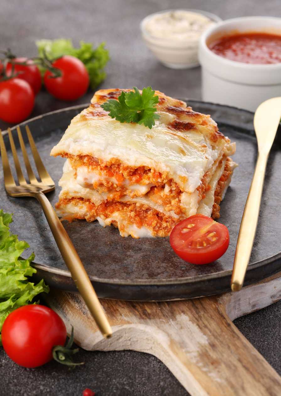 Frozen Chicken Lasagna