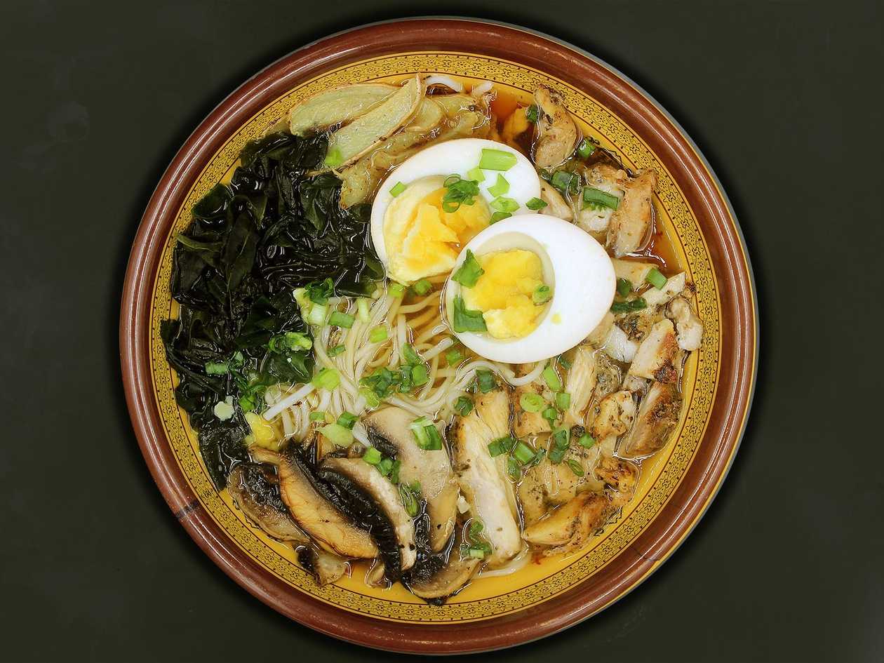 Spicy To-Man Ramen with Chicken