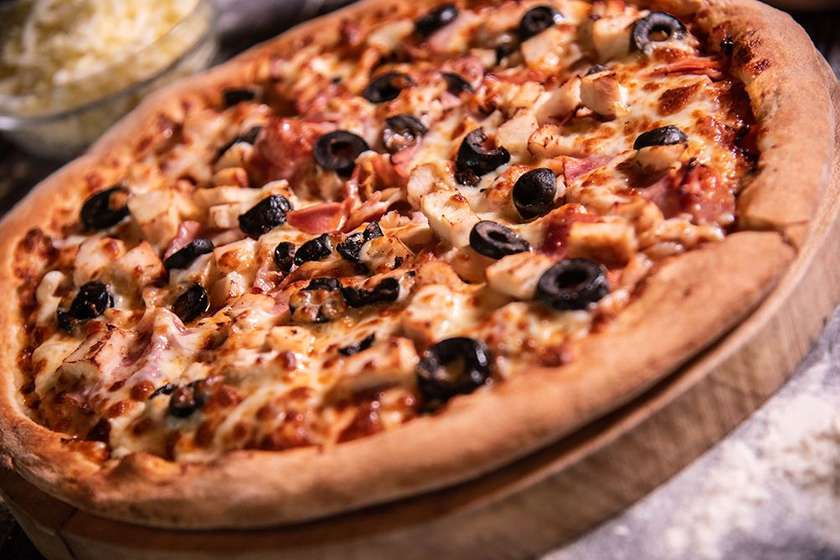 Pizza capriccioasa 😊