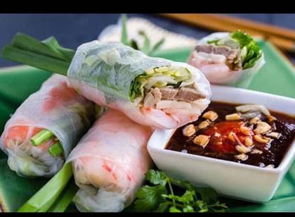 Goi Cuon Tom Spring Rolls