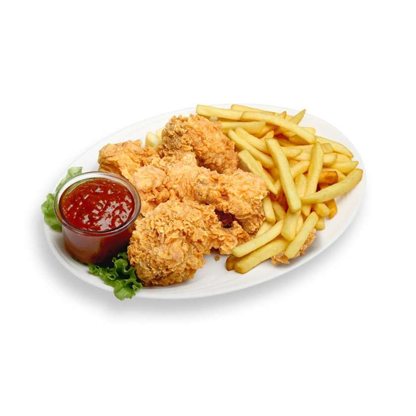 145. Crispy chicken wings combo 8 pcs