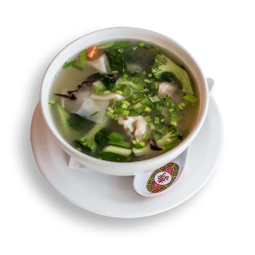 18. With Chicken Wonton Soup