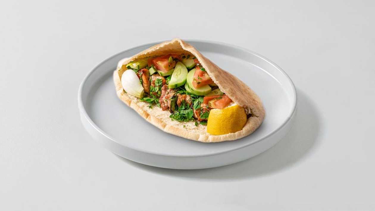 Chicken Souvlaki Cypriot Pita