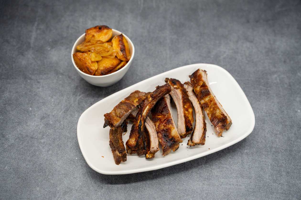 Half Roasted Pork Ribs