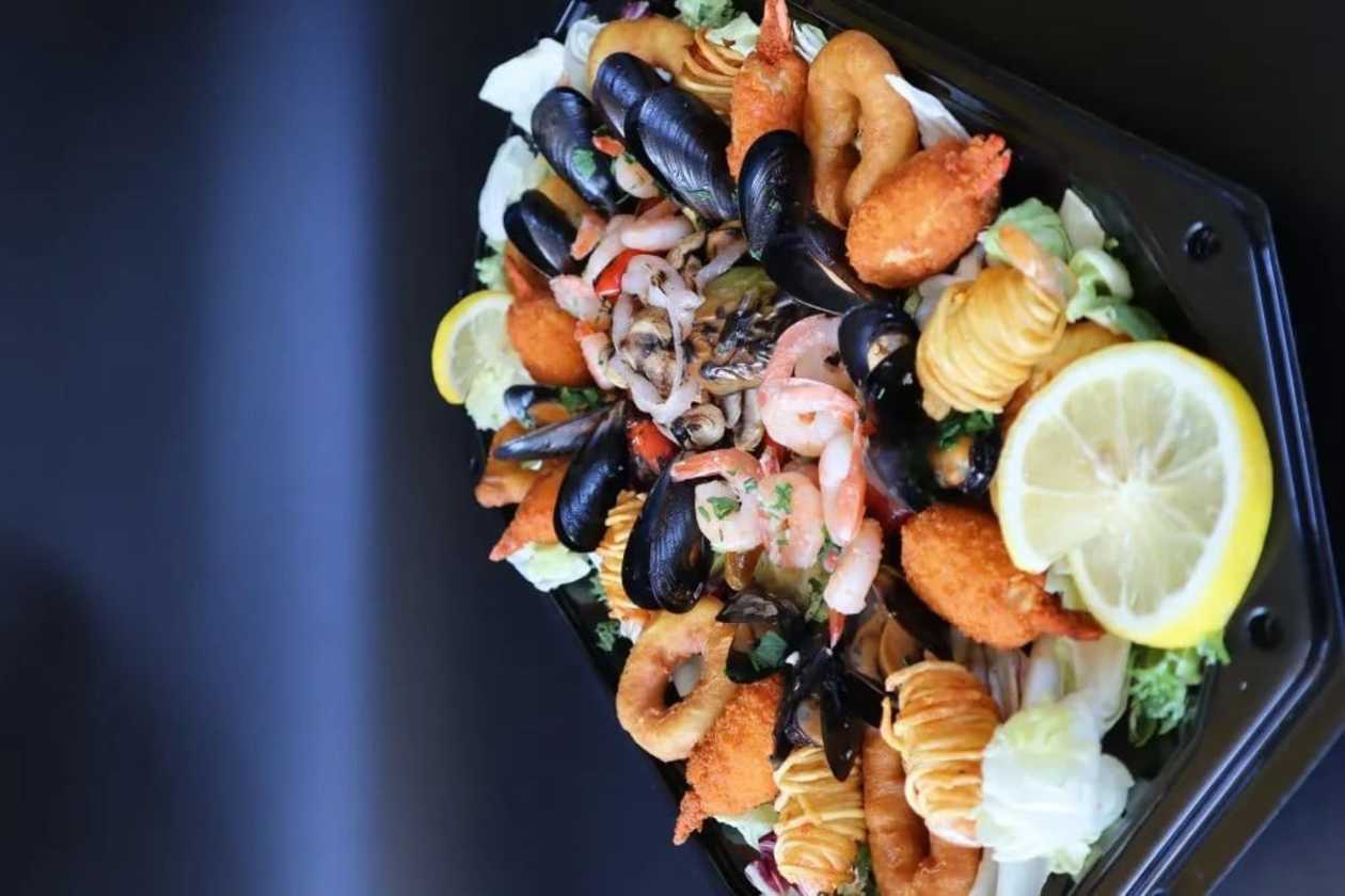 Seafood platter