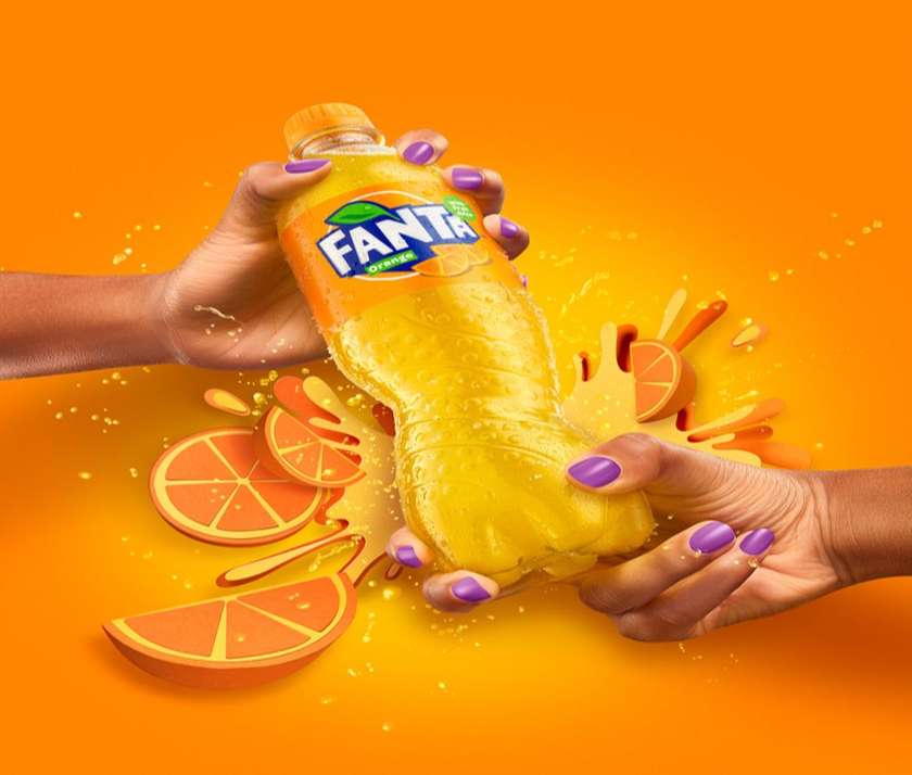 Fanta® 500 ml (plastik qablaşma)