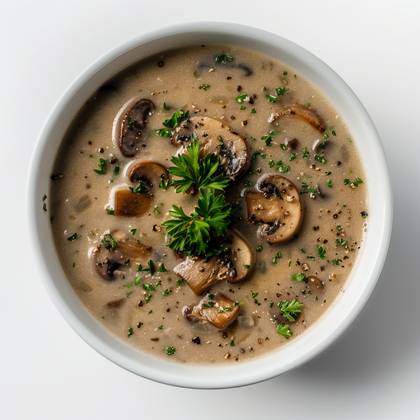 Champignons soup
