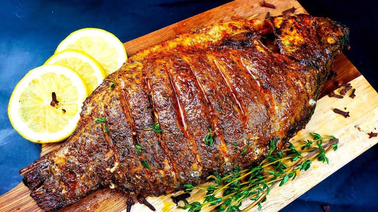 Grilled Tilapia with Jollof
