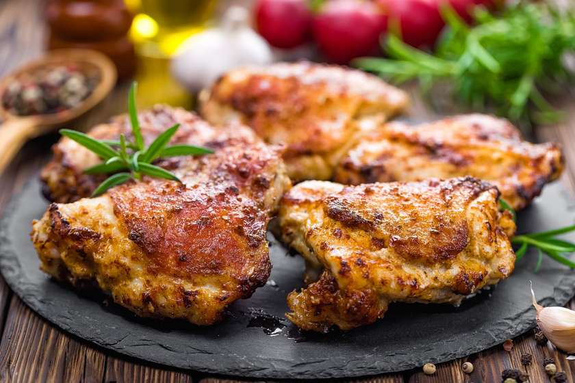Baked Chicken with Kelewele