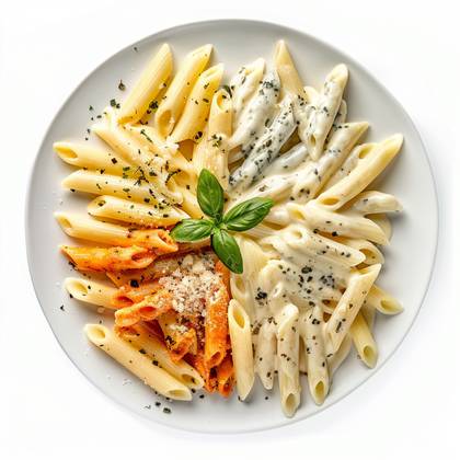 Penne quattro formaggi