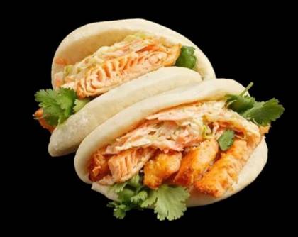 Salmon Gua Bao