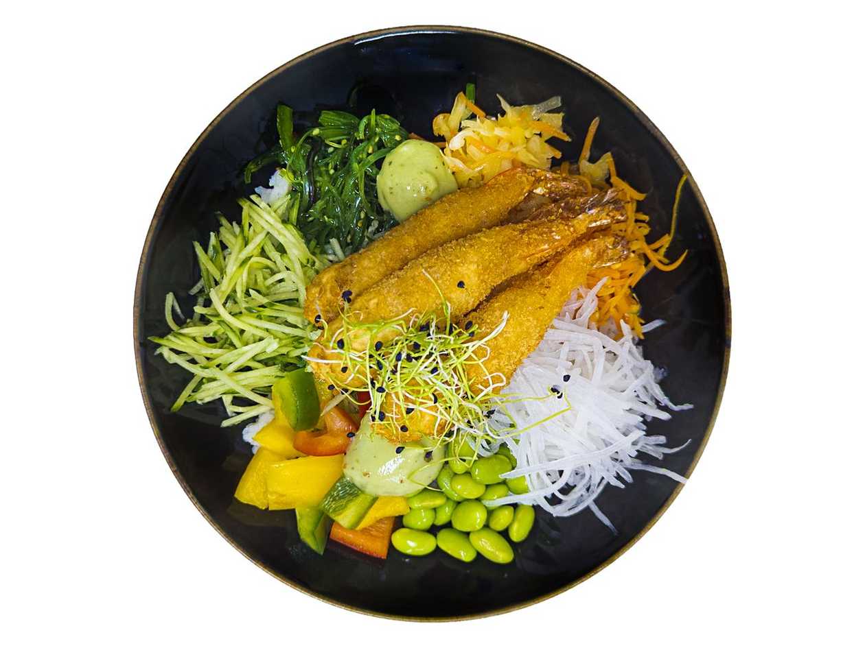 Poke Bowl with Shrimp