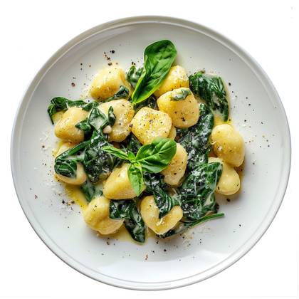 Gnocchi al spinaci