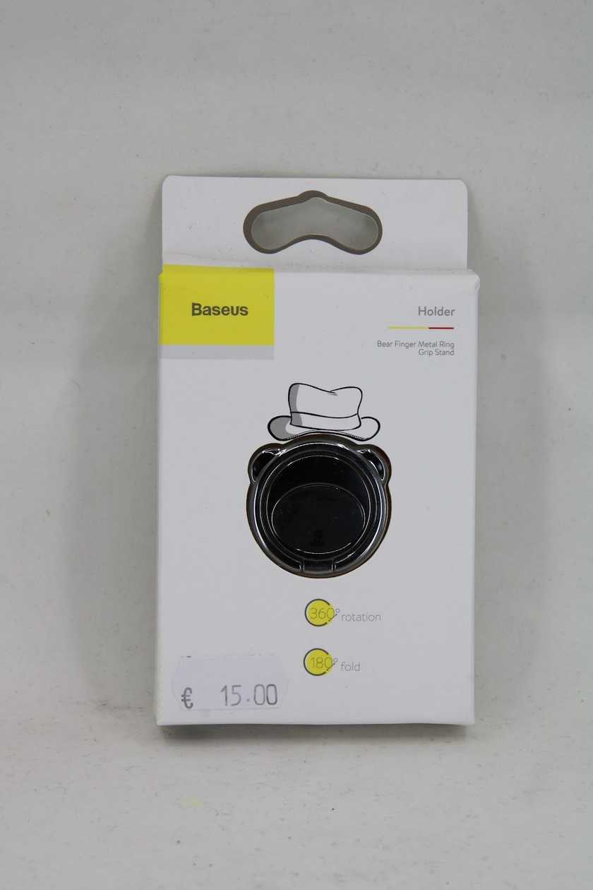 Baseus Bear Finger Metal Ring Grip Stand