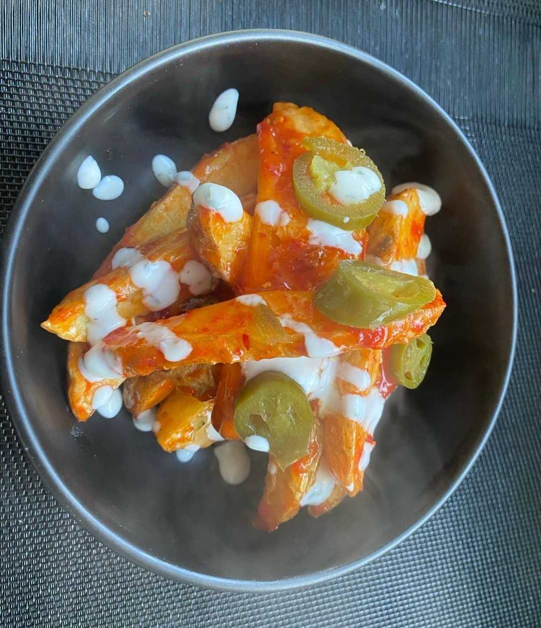Spicy fries