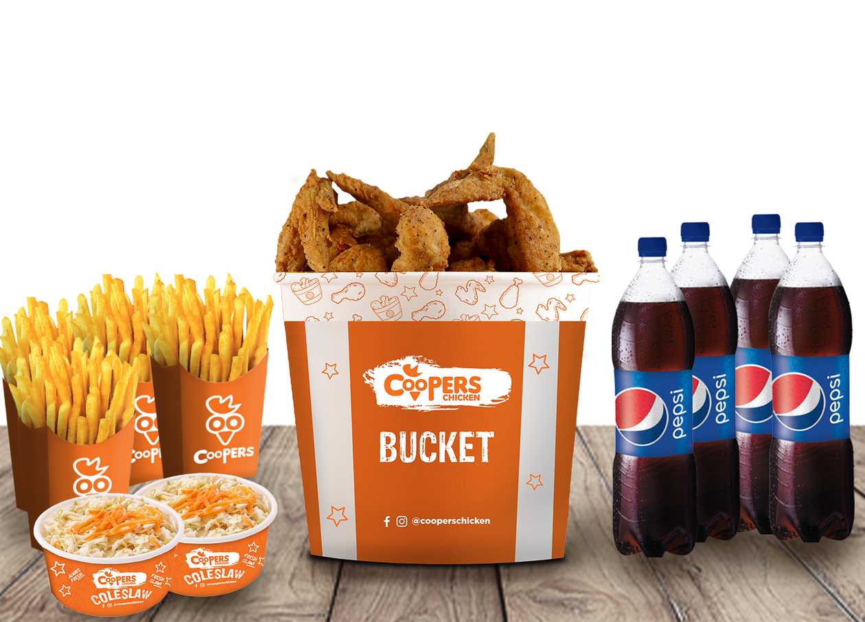 40 Hot N' Spicy Wings Bucket
