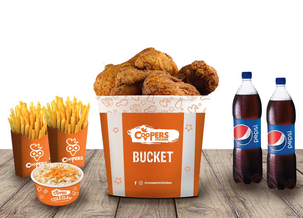 6 Pieces Bucket