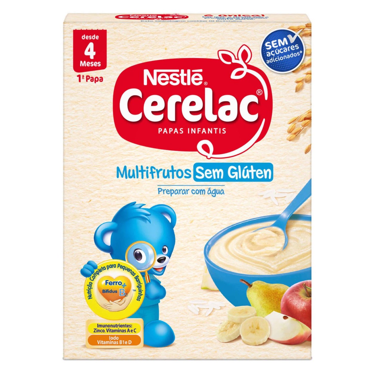 Cerelac 1st Infant Multifruit Gluten-Free Flour 250 g (expires soon)