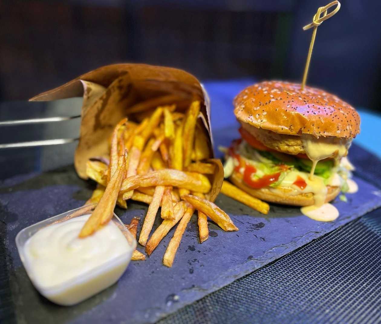 Chicken burger