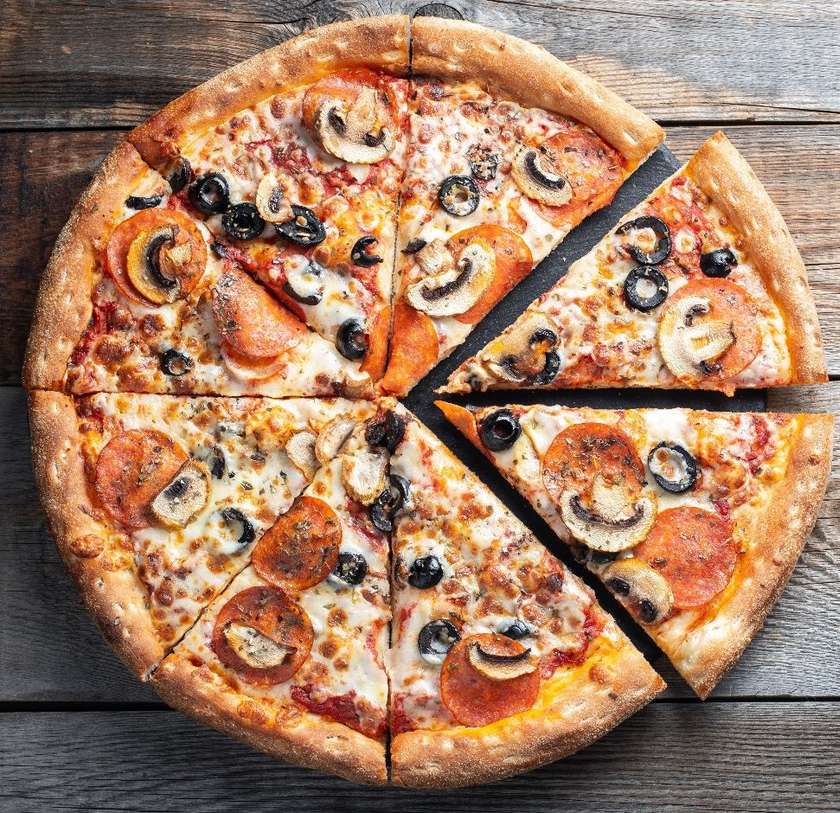 Pepperoni pizza