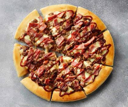 BBQ spicy pizza 40x60cm