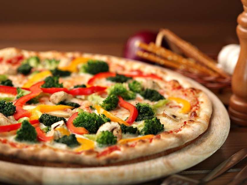 Pizza deliciosa e funghi 40x60cm